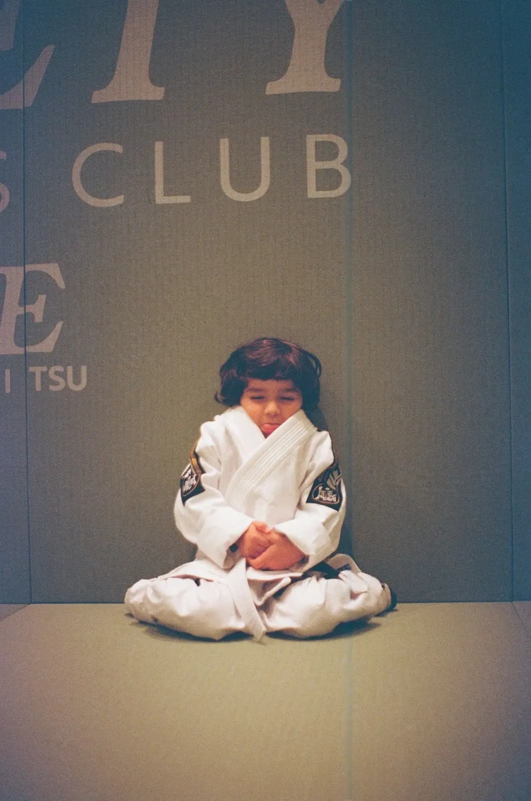 Kids BJJ training at Wave BJJ