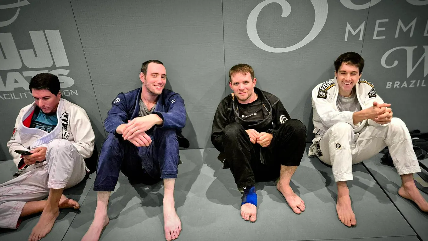Wave BJJ community after class
