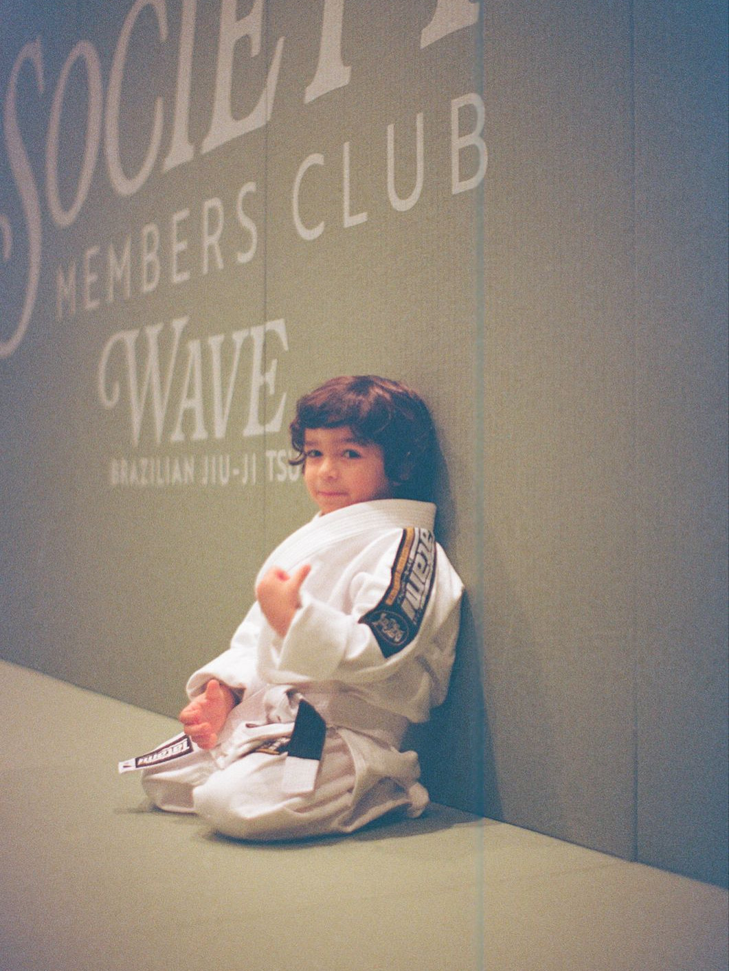 Young BJJ student at Society Members Club