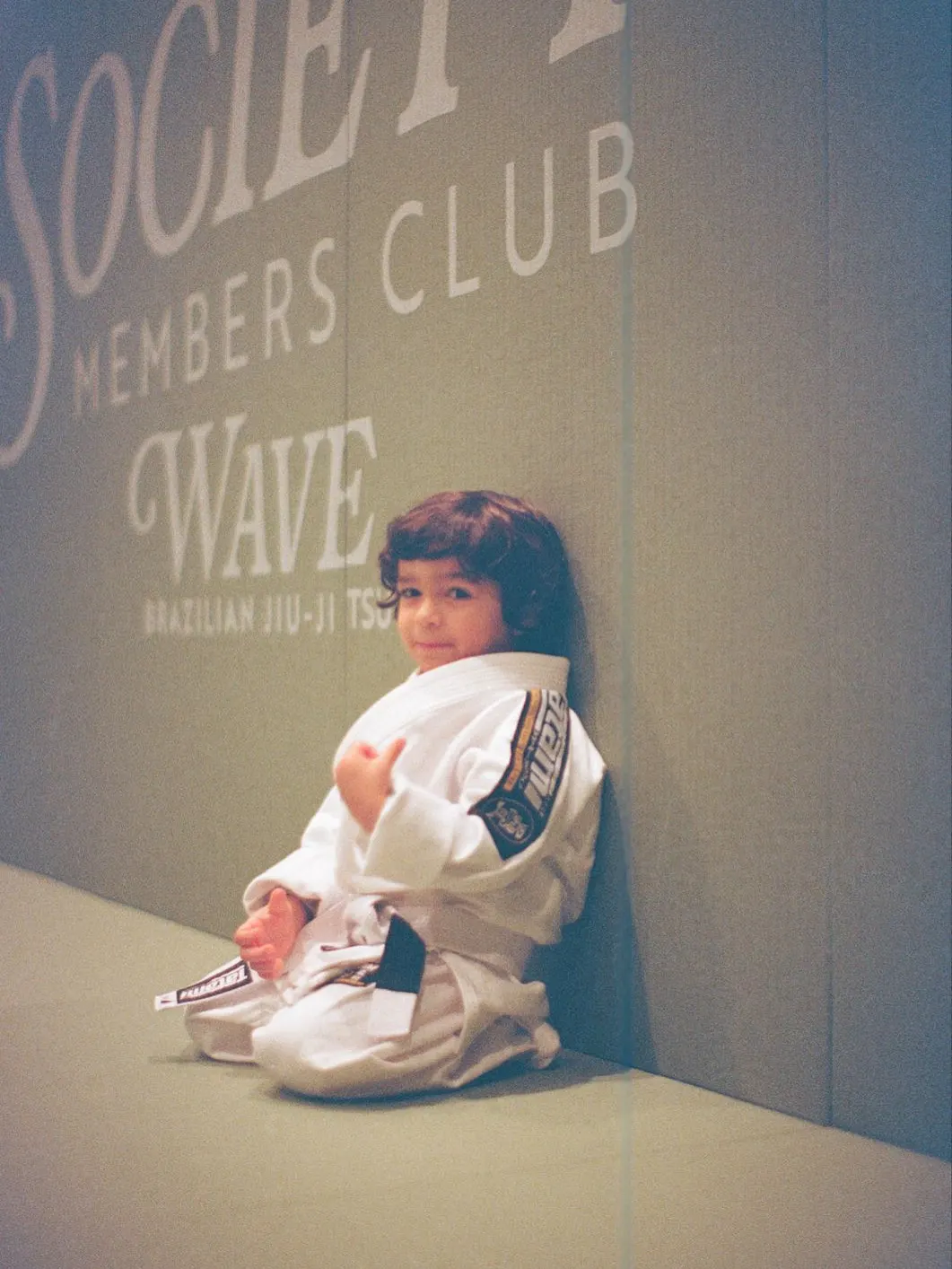Young BJJ student at Society Members Club