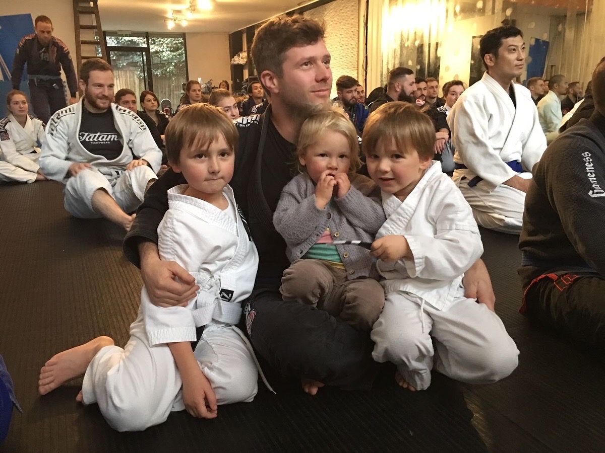 Family BJJ session at Wave BJJ Chiswick