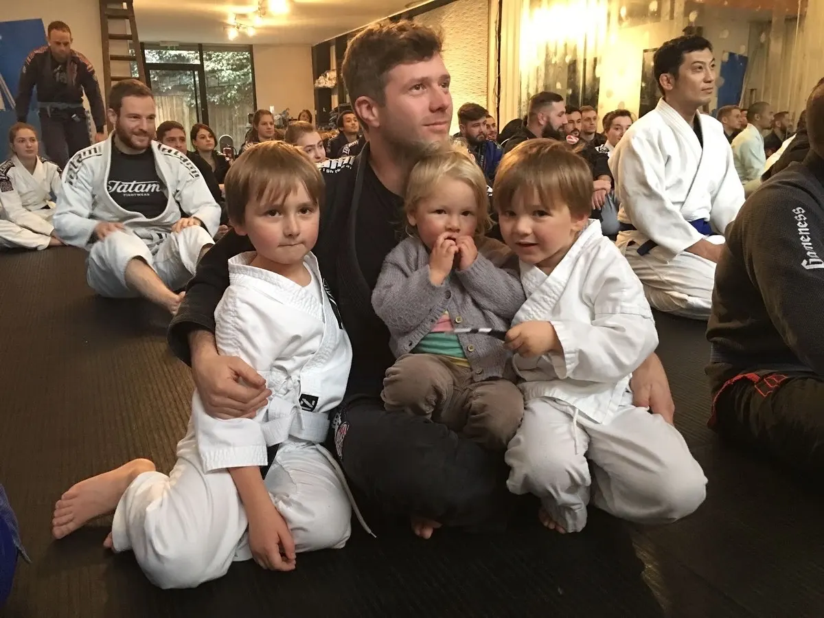 Family BJJ session at Wave BJJ Chiswick